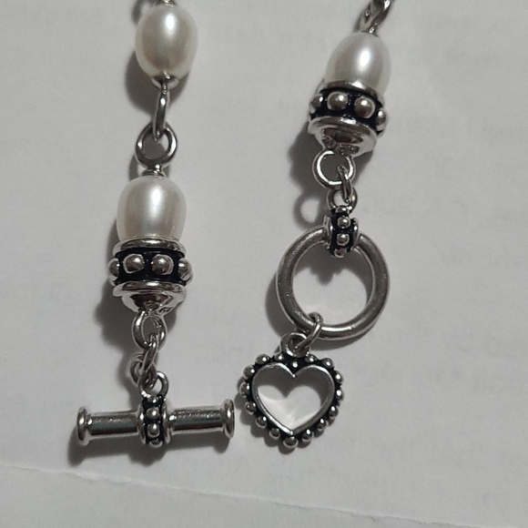 925 and pearl bracelet - Picture 4 of 6